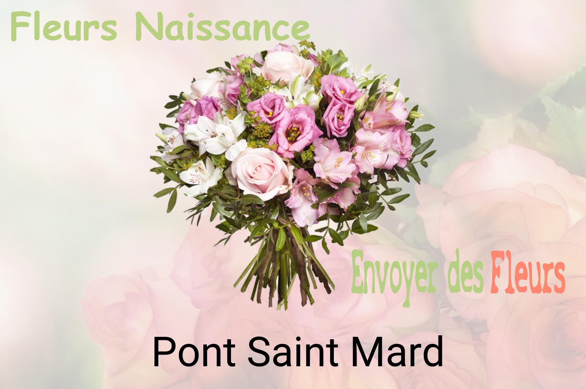 Bouquet de fleurs de naissance livré à Pont-Saint-Mard