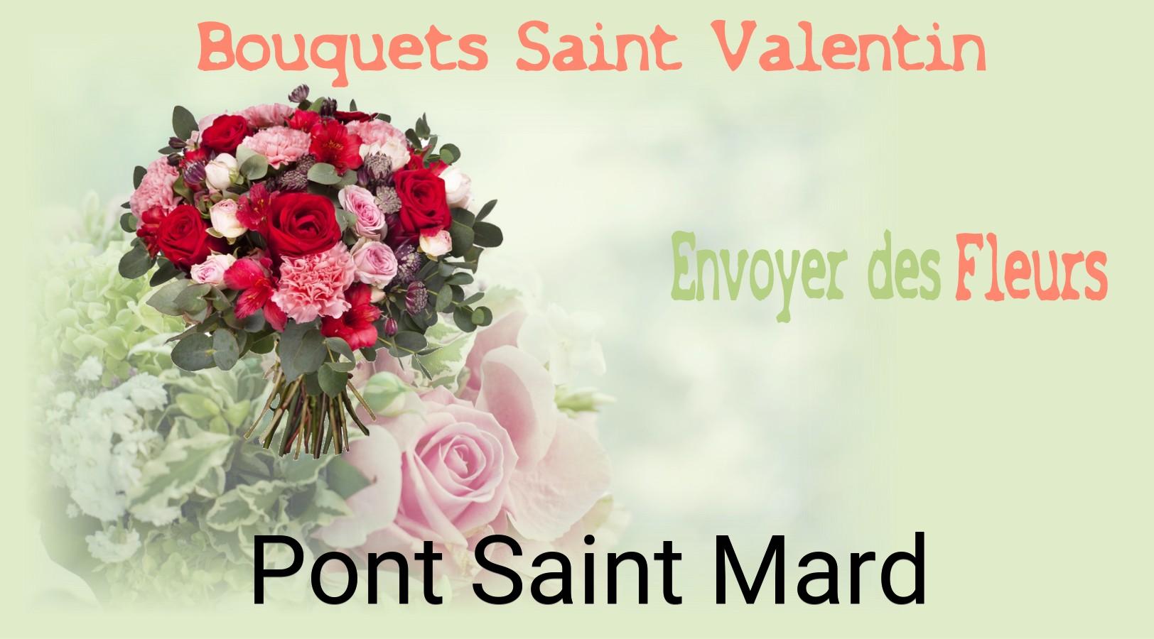 Roses de Saint-Valentin livrées à Pont-Saint-Mard